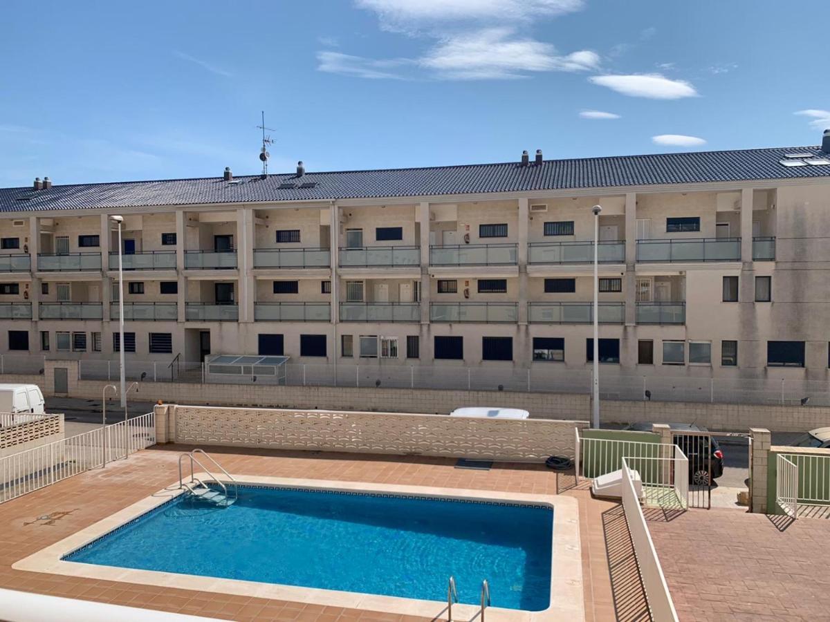 Apto Con Piscina En La Playa Cerca De Vlc Con Ac Puzol Exterior photo
